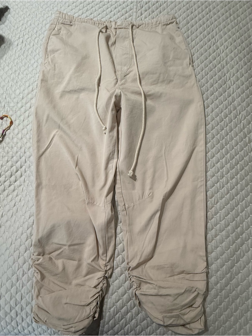 FREE PEOPLE Ruched Utility Parachute Jogger Pants Excellent XS
